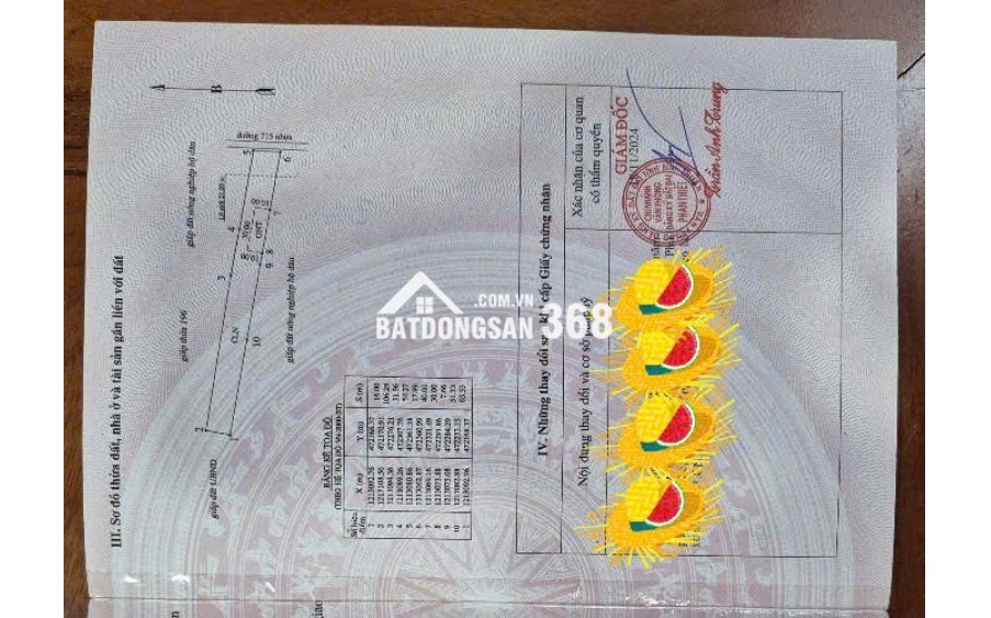  Bán đất gần Sân bay Thiện Nghiệp – mặt tiền đường 715